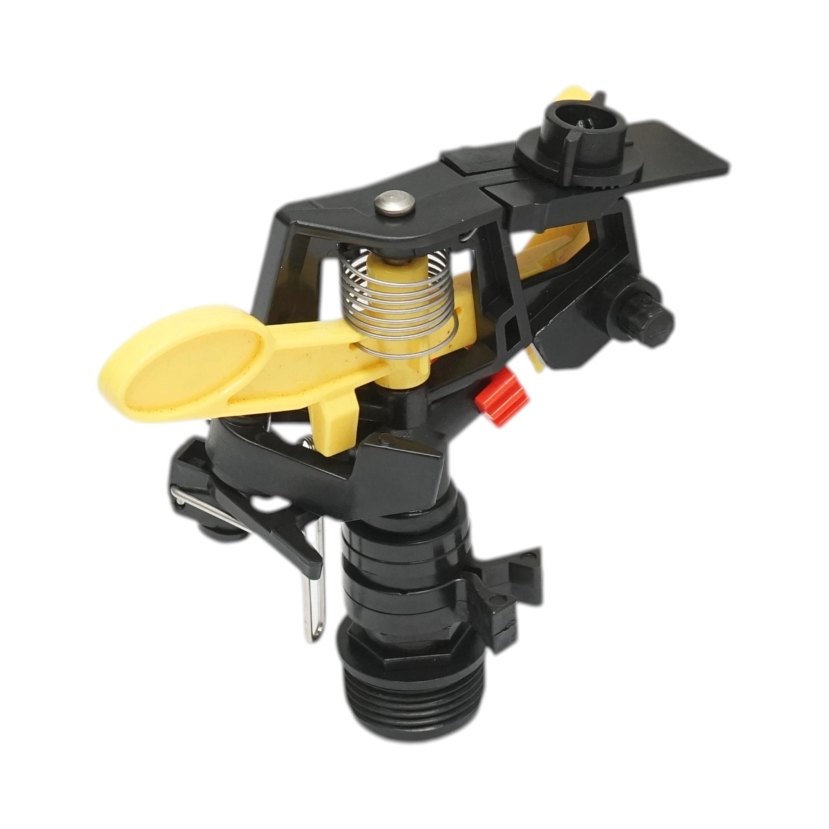 pavaje gradini Aspersor de impact reglabil cu brat oscilant, duza 4mm, raza 5-10m, debit 15-28 L/min, filet exterior 3/4 inch Breckner Germany, BRECKNER GERMANY,