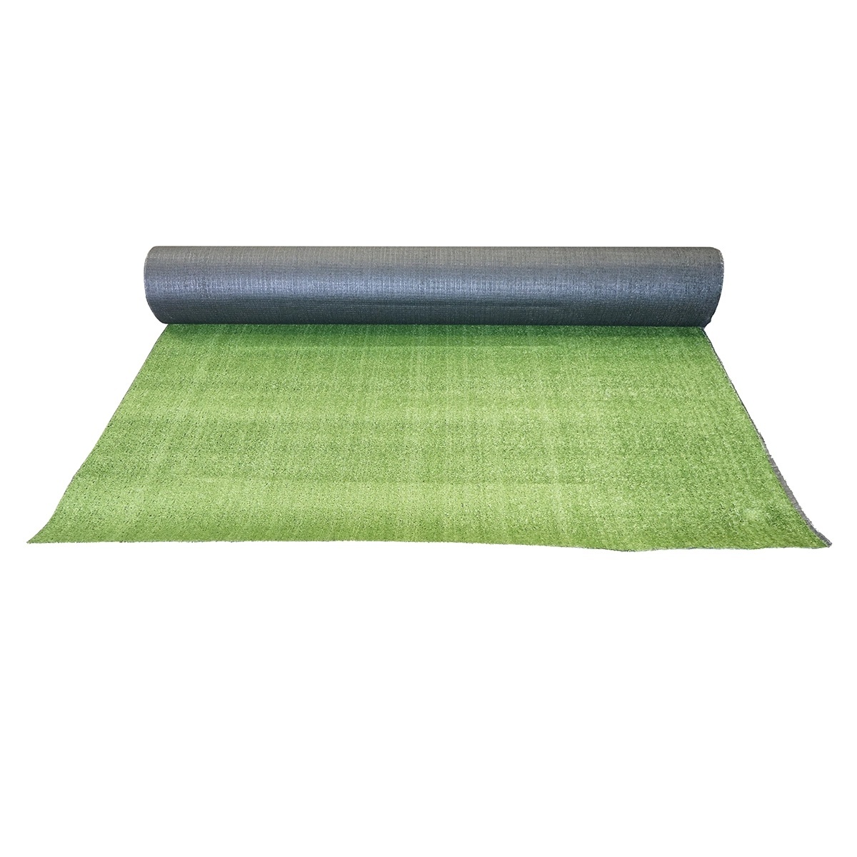 0 Covor gazon iarba artificiala verde 2mx30m, fir 7mm, 2 straturi PP si plasa PU, DISTU05