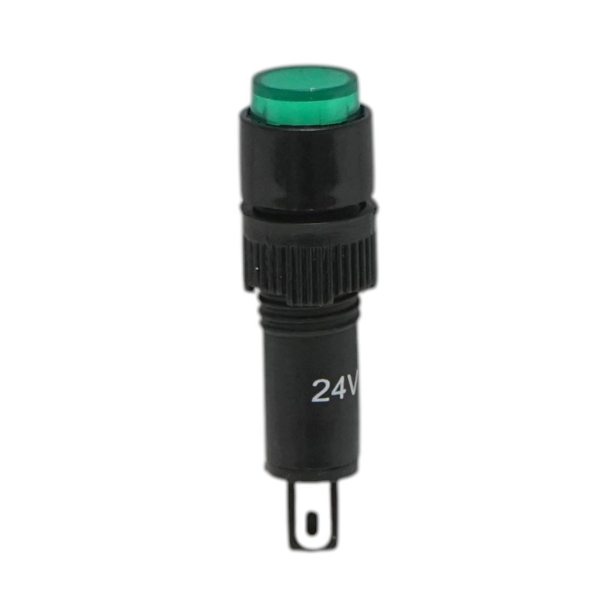 banda led 24v Indicator semnalizare industrial LED verde 24V Ø 8mm Breckner Germany, BRECKNER GERMANY, BK76681