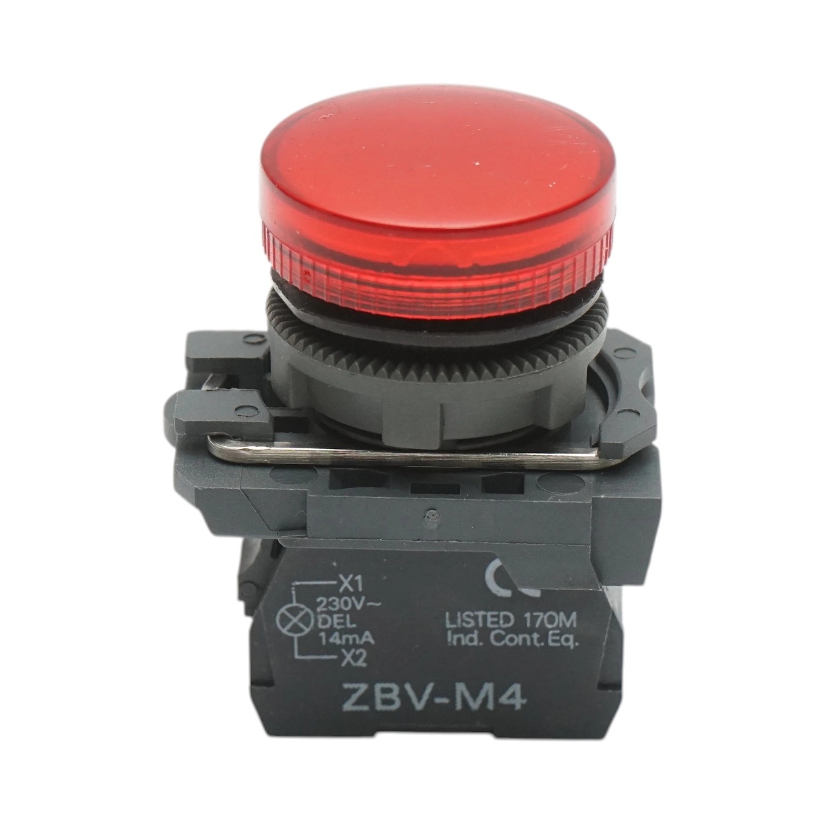bloc masura monofazat Indicator semnalizare LED rosu 230V, 14mA, TB5 Breckner Germany, BRECKNER GERMANY, BK76513