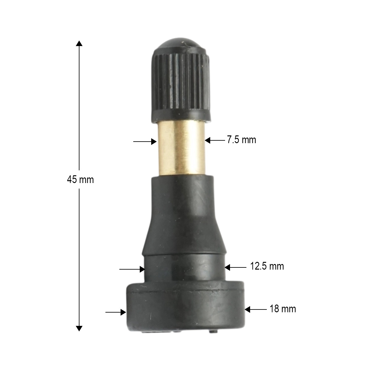 0 Valva roata tubeless 45mm TR600, DISRW35