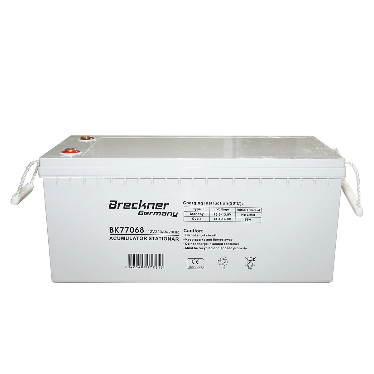 lada frigorifica auto 220/12v lidl Baterie sistem solar cu gel 12V 220Ah 20HR 535x250x255mm FCDG12-220 Breckner Germany, BRECKNER GERMANY, BK77068