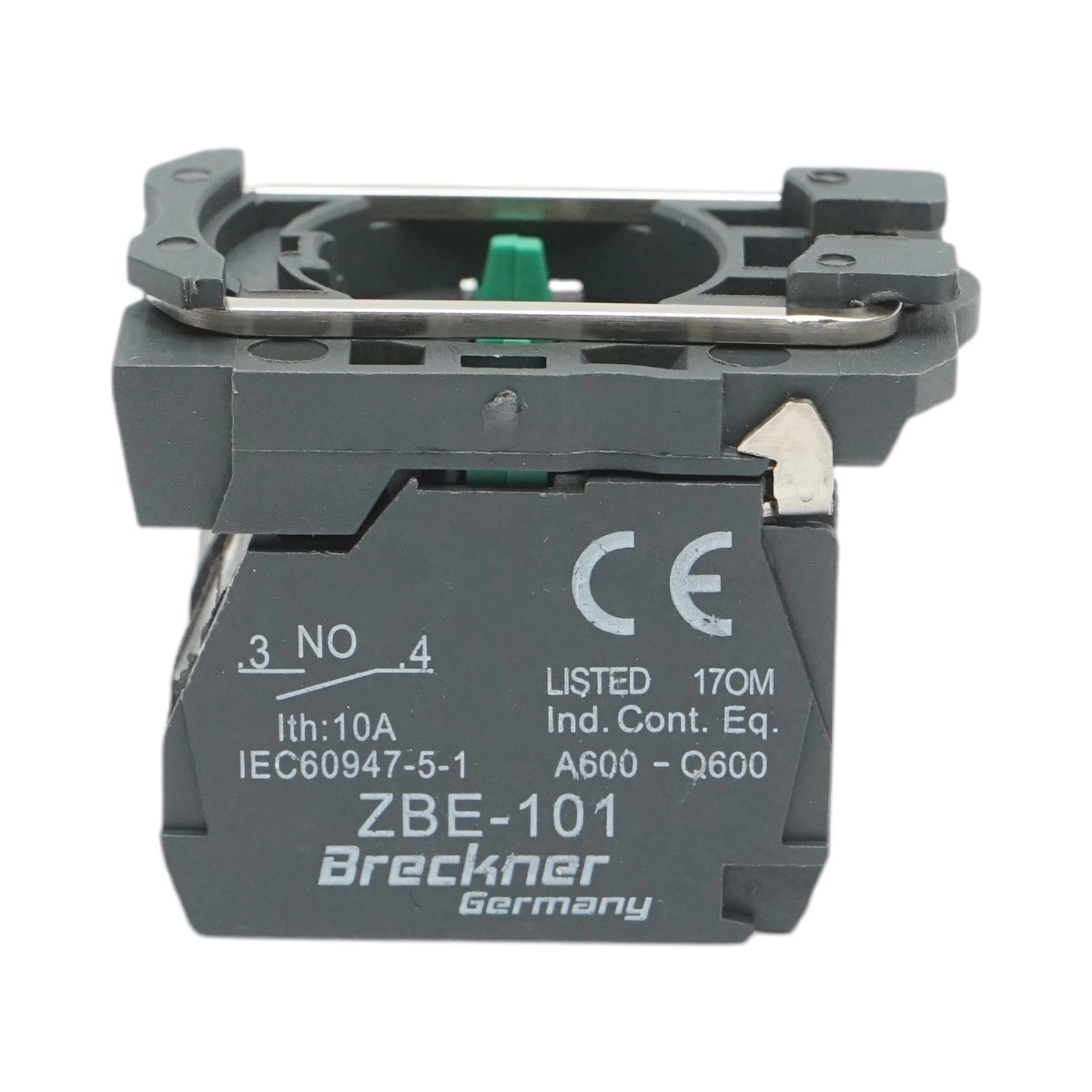 bloc masura monofazat Element bloc contact auxiliar plastic 2NO 240V/10A TB5 Breckner Germany, BRECKNER GERMANY, BK76607