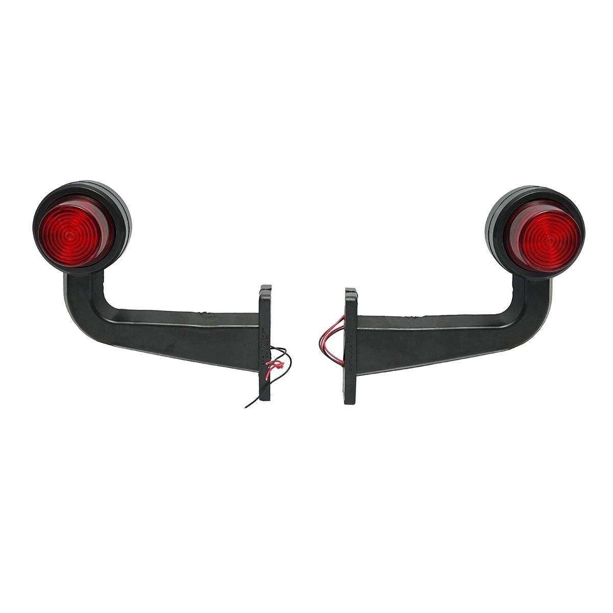 lampi solare Set lampi laterale gabarit LED cu brat 12-24V, rosu-alb FR0157 Breckner Germany, BRECKNER GERMANY, BK76252
