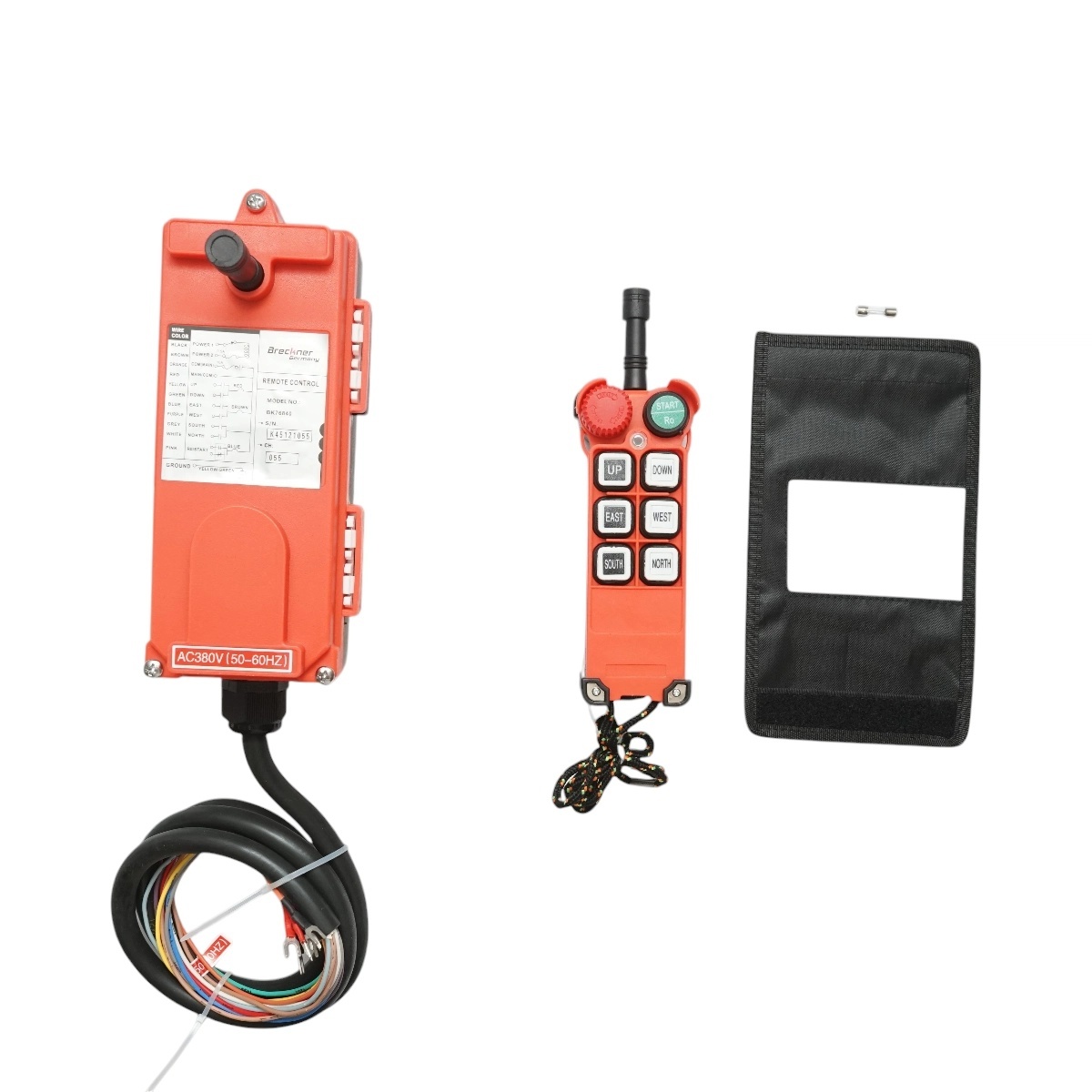 moara industriala Telecomanda industriala wireless AC 380V cu 6 comenzi IP65 Breckner Germany, BRECKNER GERMANY, BK76840