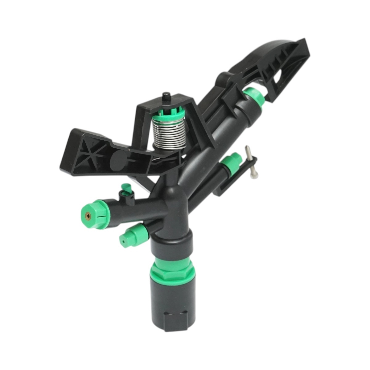 pavaje gradini Aspersor de impact reglabil cu brat oscilant, 5 duze, raza 18-25m, debit 75-82 L/min, filet interior 1 inch Breckner Germany, BRECKNER GERMANY,