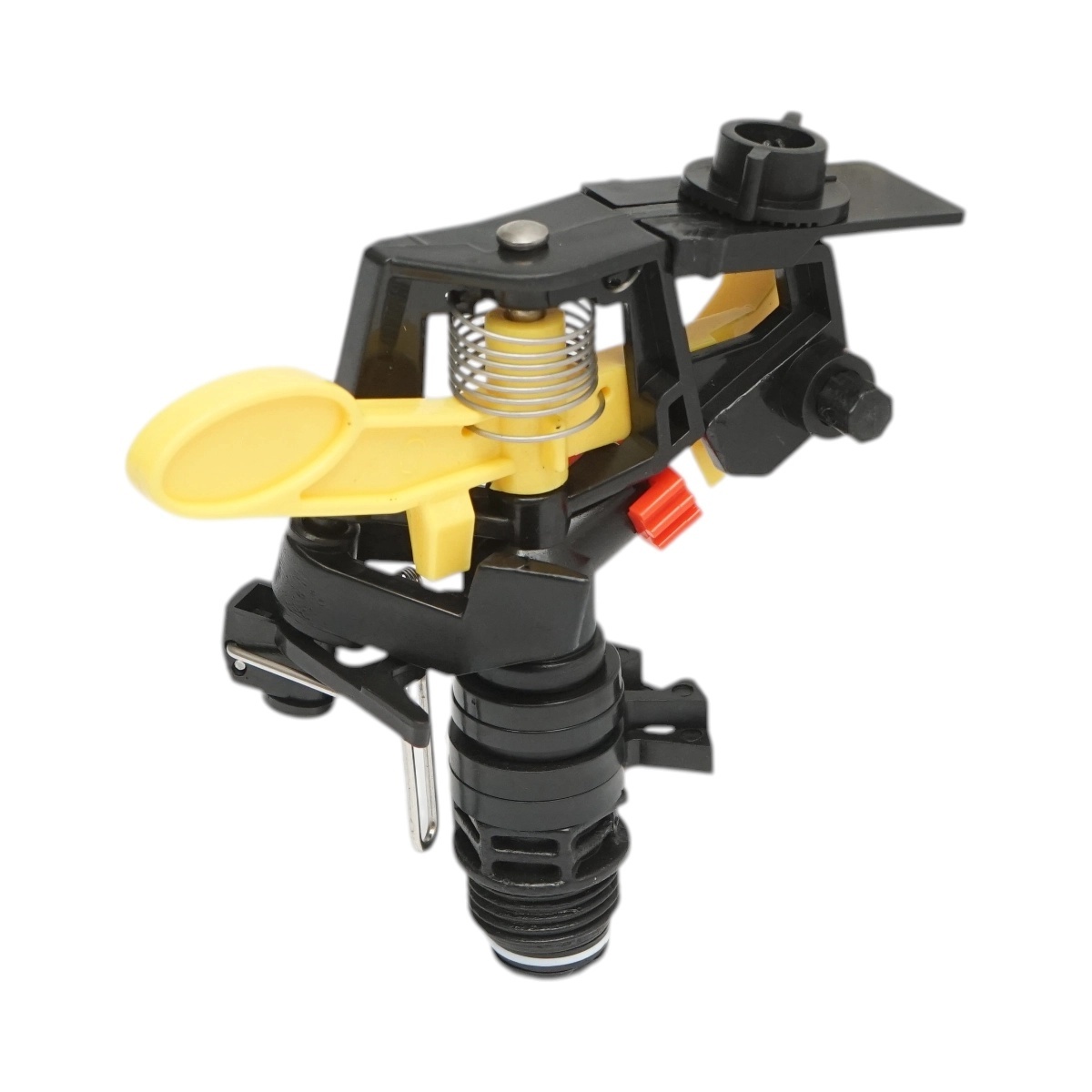 pavaje gradini Aspersor de impact reglabil cu brat oscilant, duza 4mm, raza 5-10m, debit 15-28 L/min, filet exterior 1/2 inch Breckner Germany, BRECKNER GERMANY,