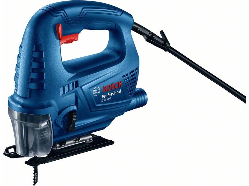BOSCH Ferăstrău circular GST 700 cu mâner kengy, în cutie de carton / 500 W