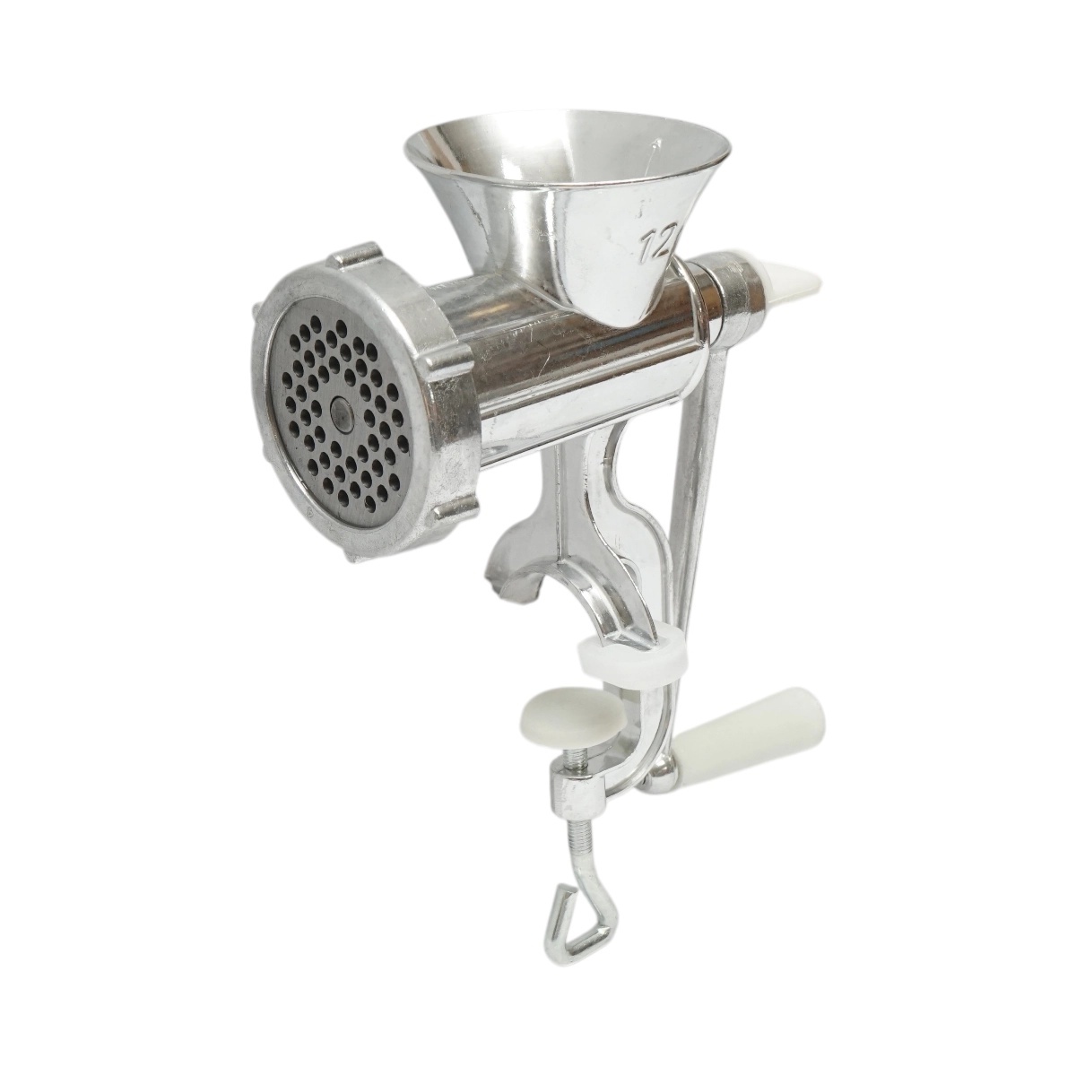 masini de tocat carne Masina de tocat carne manuala Nr. 12 din aluminiu, BK88814