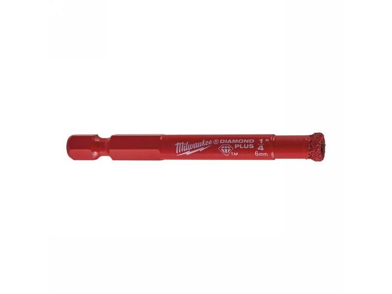 MILWAUKEE Cutter circular diamantat 6 mm cu bit Diamond Plus™ umed/uscat