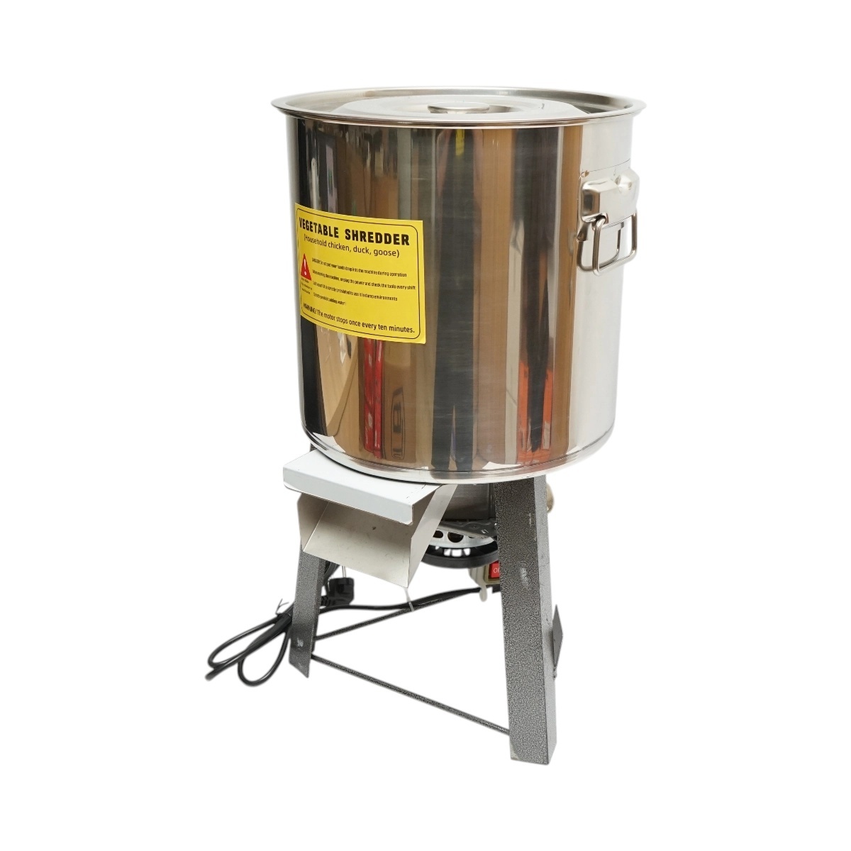 cuva mașina de spălat Moara electrica resturi vegetale si nutret 2.2kW, 220V, cuva inox 10L, 4 cutite incluse, DISUS66