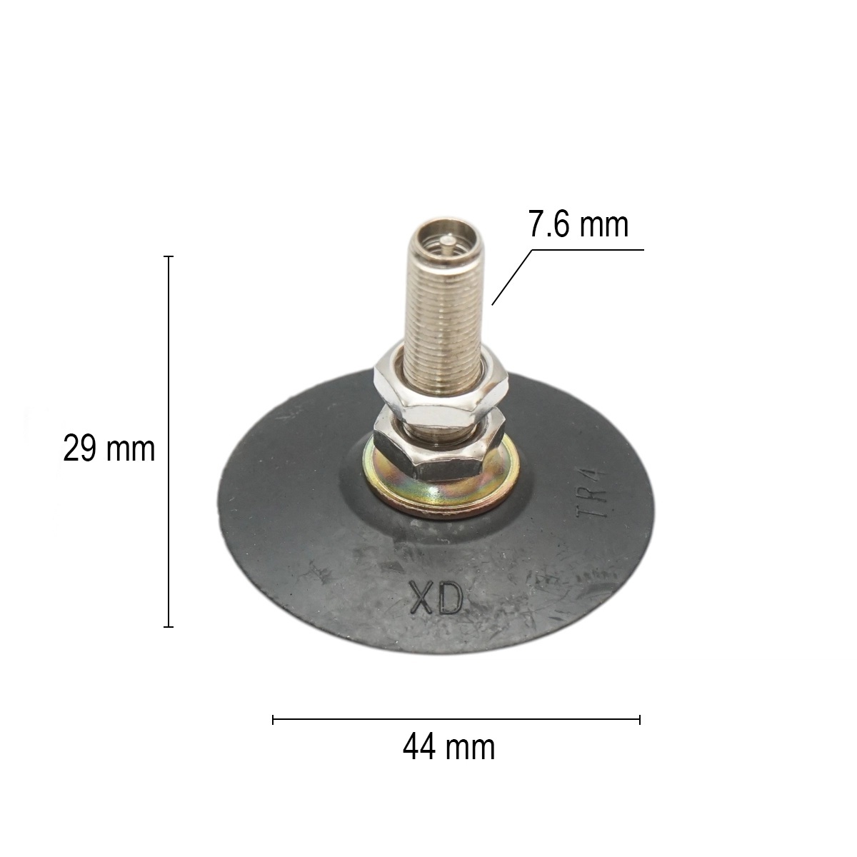 0 Valva camera de aer aplicata TR4 cu palarie mare 44mm, DISRX88