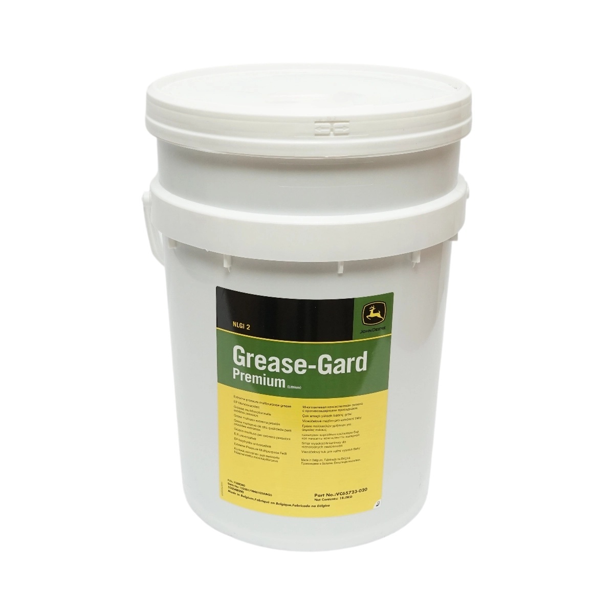 gard metalic Vaselina John Deere NLGI 2 Grease-Gard Premium EP Lithium 18kg, JOHN DEERE, DISVL69