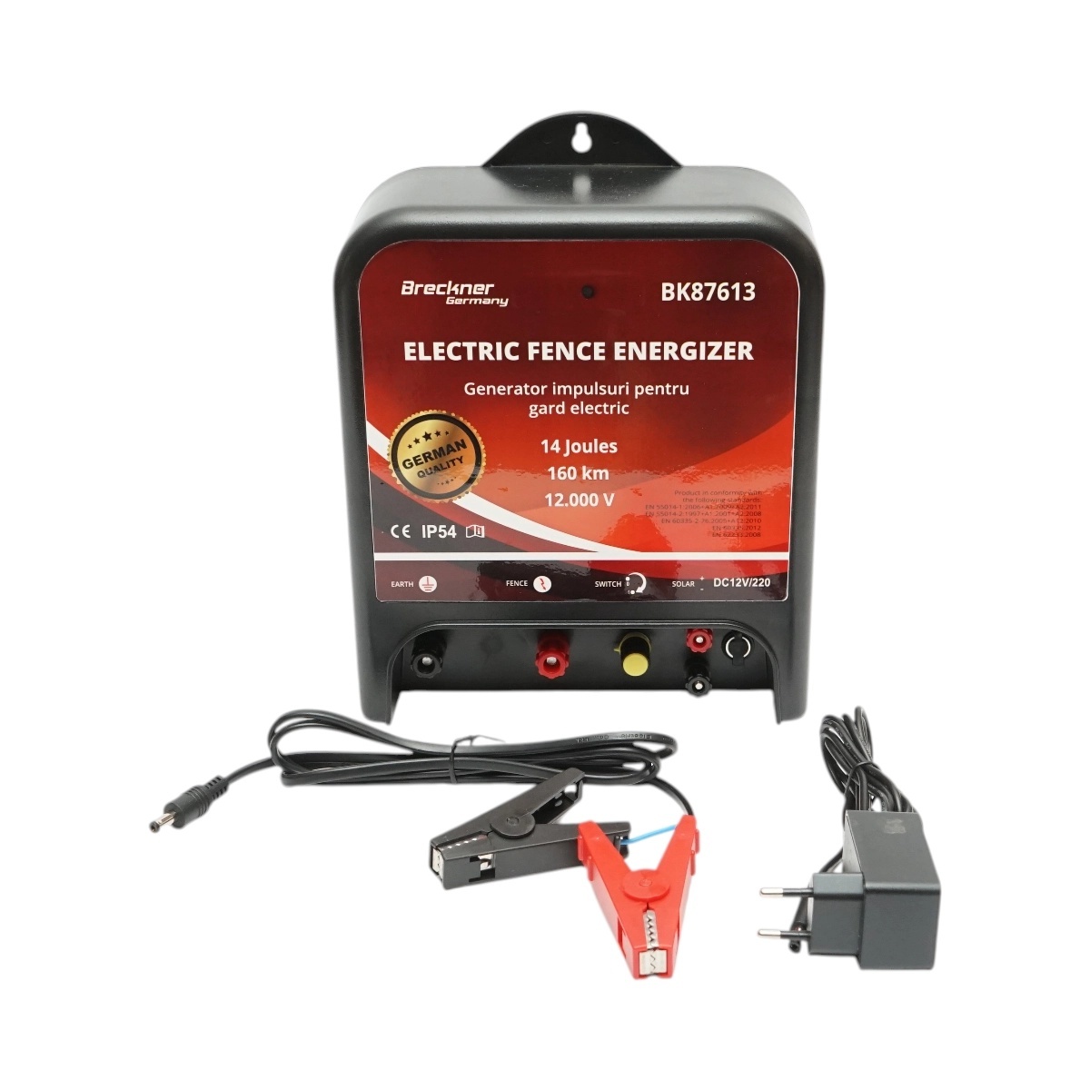 aparat de bărbierit electric Aparat generator impulsuri 12/220V, 14 Joule pentru gard electric Breckner Germany, BRECKNER GERMANY, BK87613