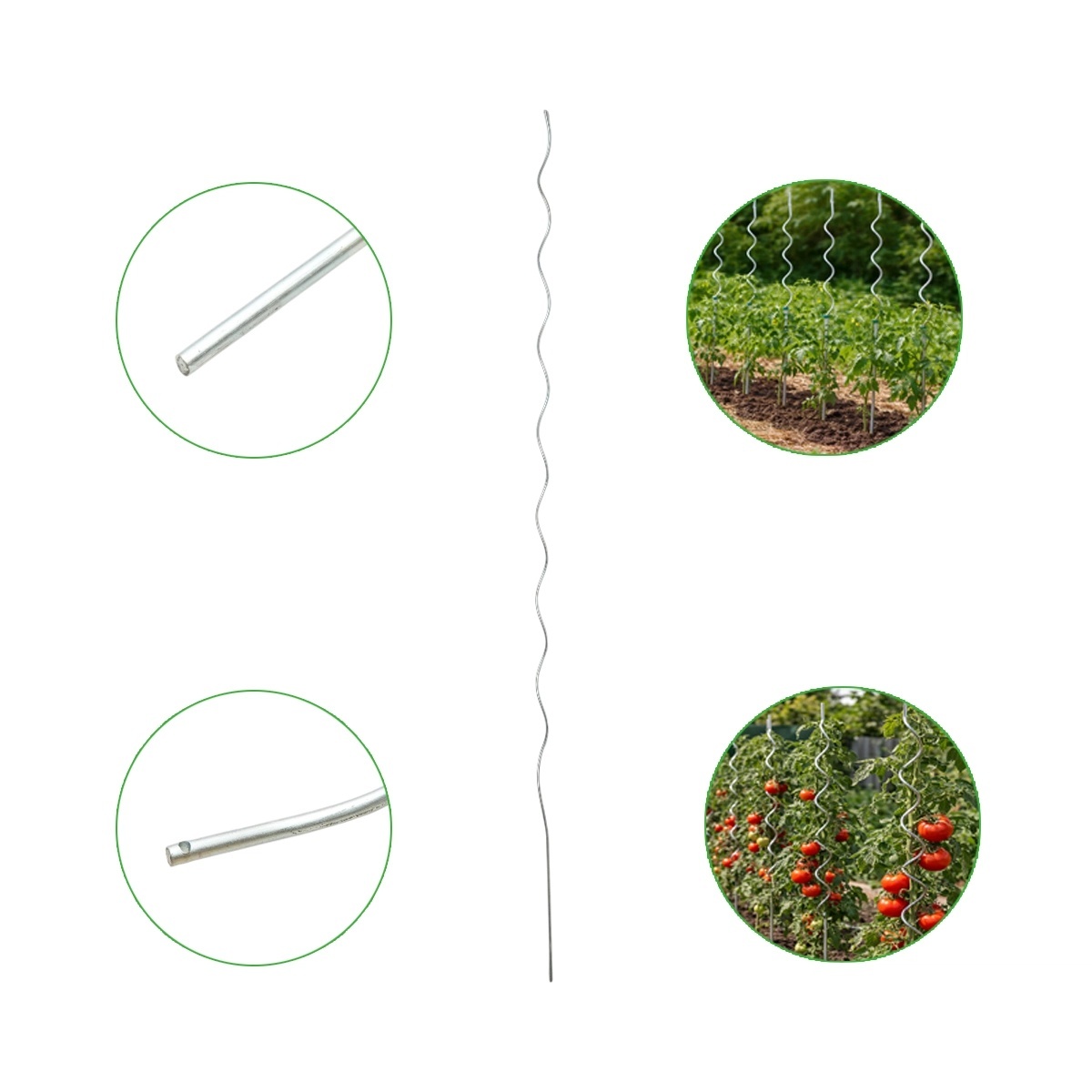 maşină de stors rosii electrică Arac rosii spirala metalica 6x1500mm, DISUX17