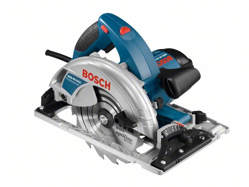 BOSCH Ferăstrău circular GKS 65 GCE cu pornire ușoară, în L-Boxx (190 mm x 30 mm) / 1800 W