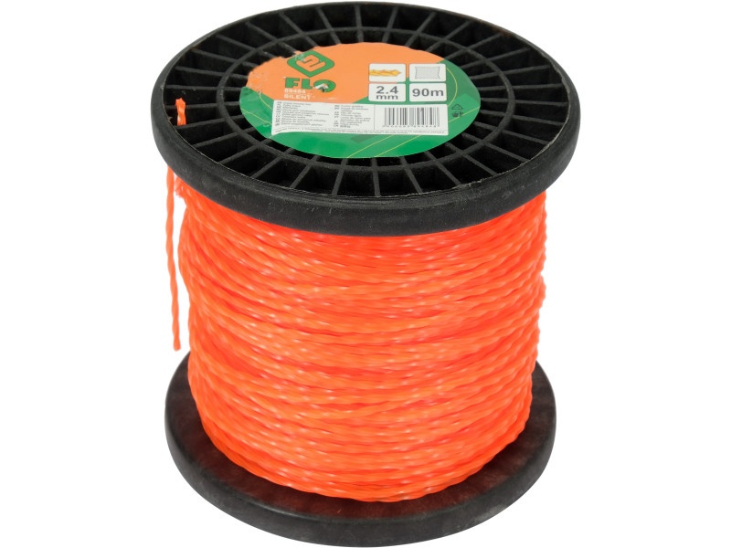 mașina de tuns parul FLO Mașină de tuns iarba pătrat răsucit 2,4 mm x 90 m
