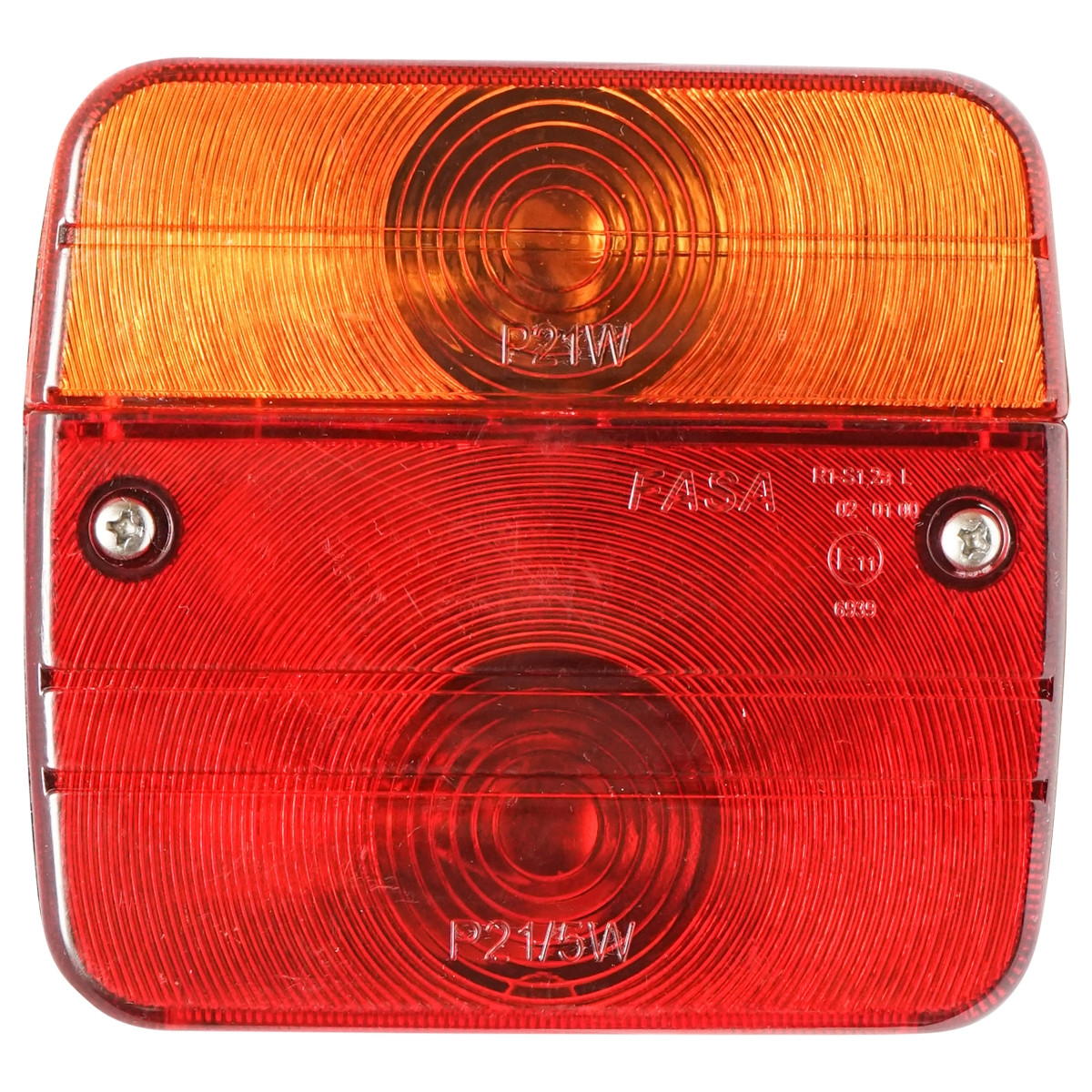 Lampa stop stanga/dreapta spate remorca/camioncu iluminare placuta inmatriculare 105x97x49mm, Cod: BK69031, Echivalență: DISSA91, Breckner Germany