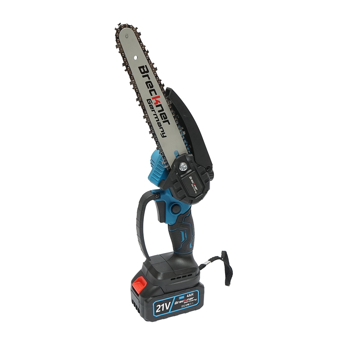 Mini fierastrau electric 700W cu 2 acumulatori Li-ion 21V/4Ah, lama 200mm (8 inch), Cod: DISPV69, Marca: BRECKNER GERMANY