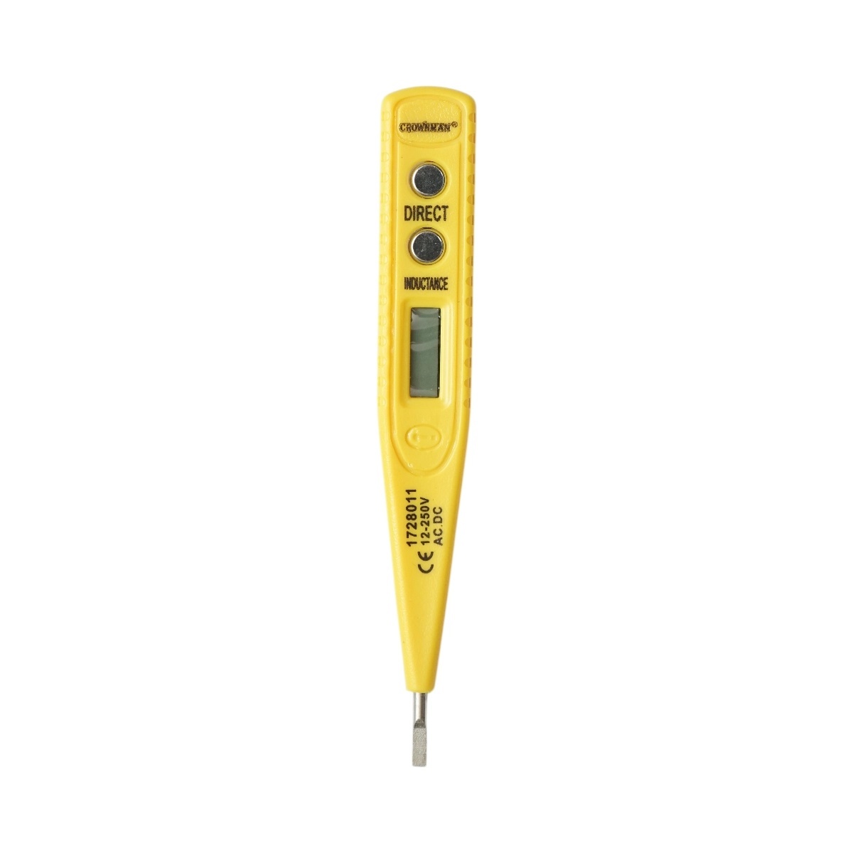 clampmetru ac/dc Surubelnita tester de tensiune digital 12-250V AC/DC, 3x136mm Crownman, CROWNMAN, DISUG39