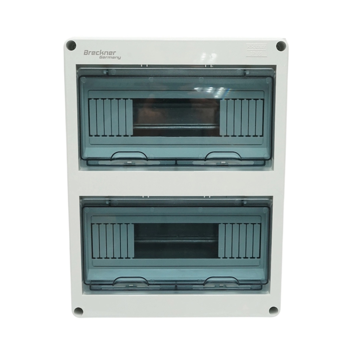 intrerupator general tablou electric Tablou electric aplicat 2 randuri, 24 module 270x350x130mm IP65 Breckner Germany, BRECKNER GERMANY, DISNH86
