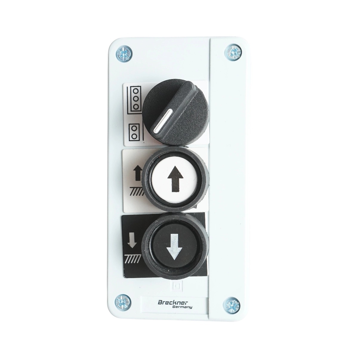 coltare la comanda Carcasa selector 2 pozitii 1NO si butoane comanda cu revenire 1NO+1NO Breckner Germany, BRECKNER GERMANY, BK76759