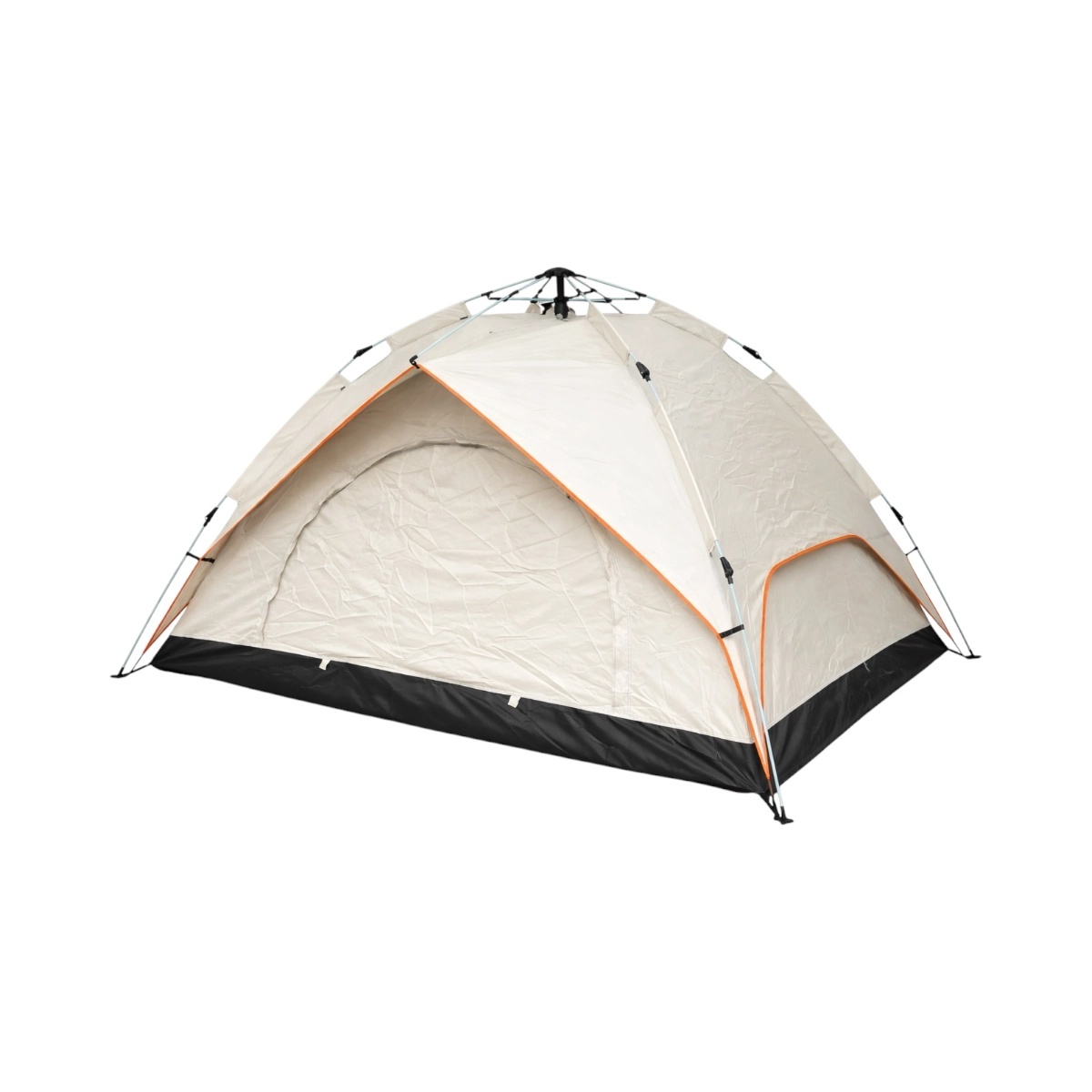 vertuo pop roja Cort camping 2 persoane crem pliabil automat pop-up 2 intrari, impermeabil cu protectie UV si plasa anti-insecte 200x200x145cm, BRECKNER GERMANY,