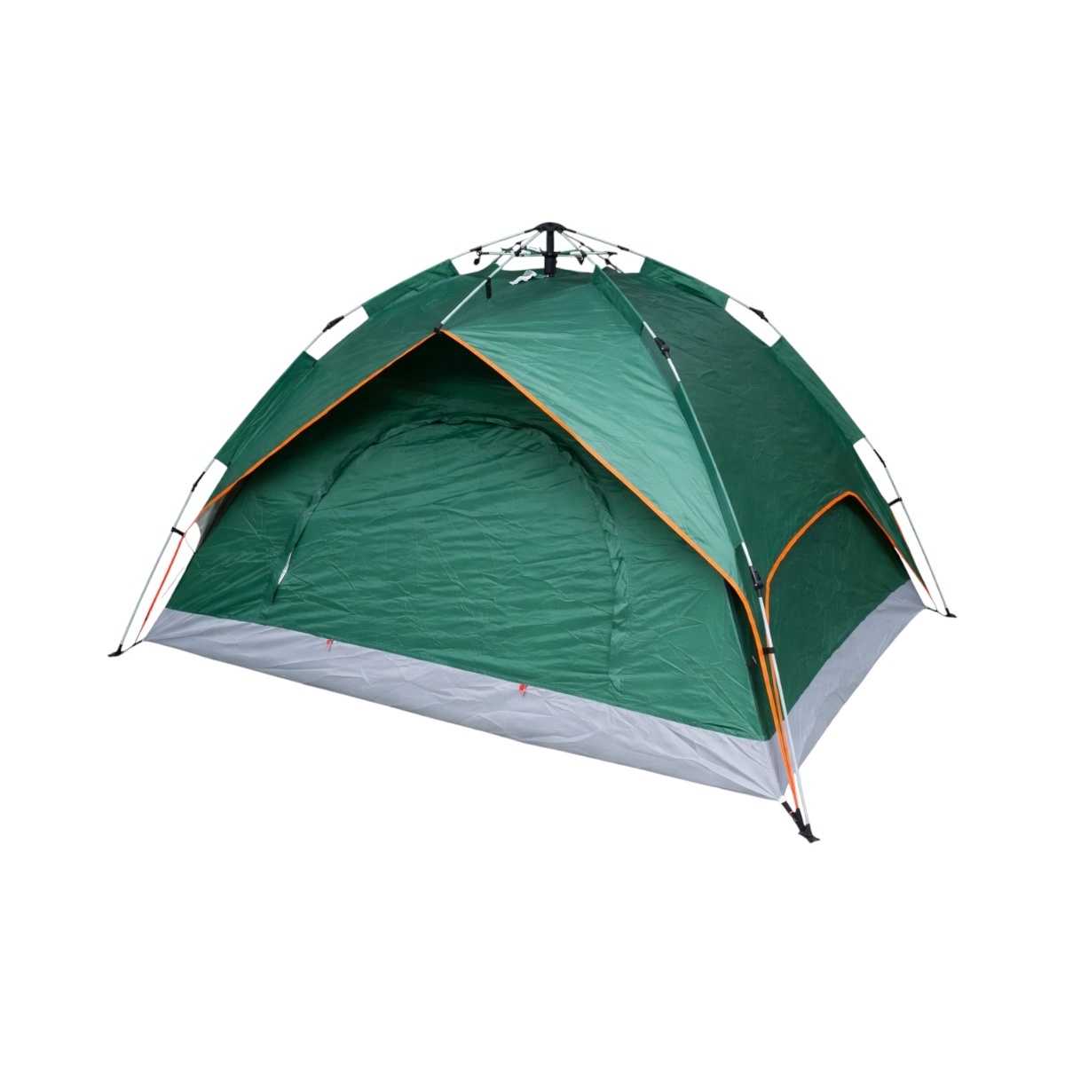 vertuo pop roja Cort camping 2 persoane verde pliabil automat pop-up 2 intrari, impermeabil cu protectie UV si plasa anti-insecte 200x200x145cm, BRECKNER GERMANY,