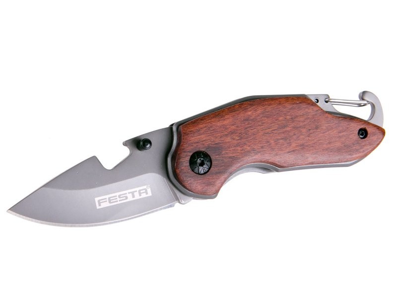chit de cuțit pentru lemn FESTA Cuțit de vânătoare pliabil 145 mm