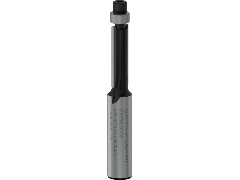 Freză BOSCH PRO Colour cu rulment inferior 6,35 x 20 x 8 mm