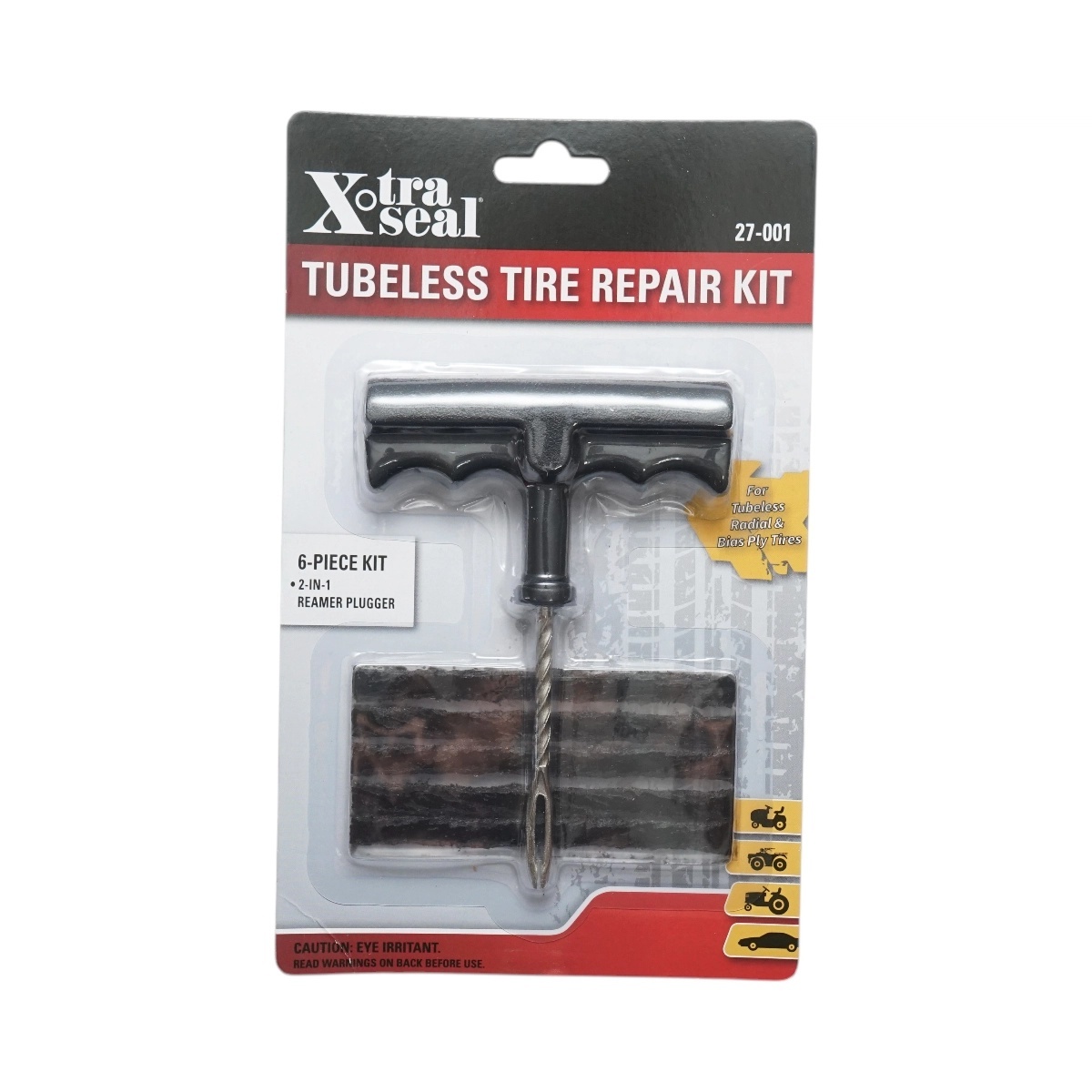 0 Kit vulcanizare anvelope tubeless la rece cu snur si instrument inserare 2 in 1 tip ac 27-001 X-TRA SEAL, DISVE78