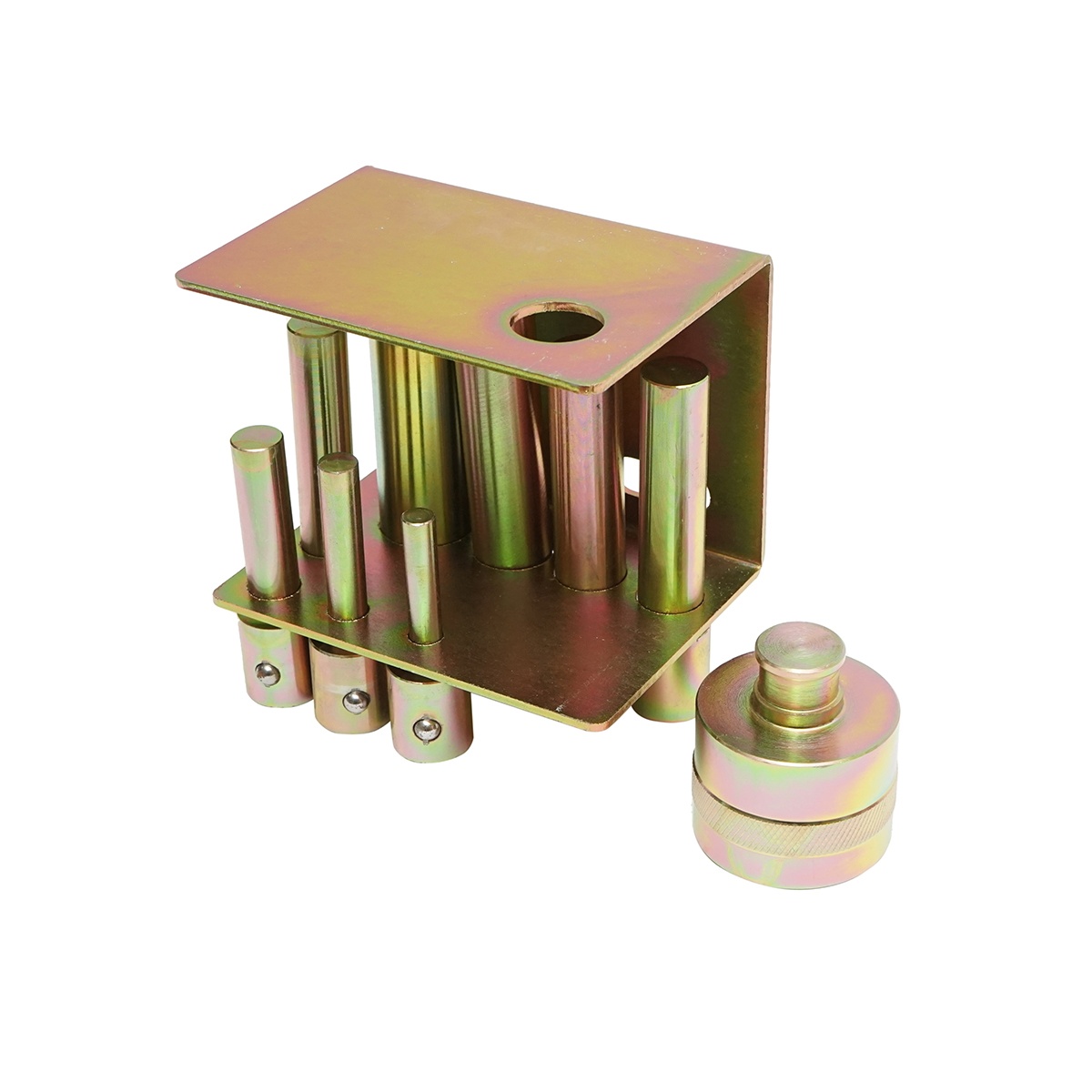 presa pentru brichete Set adaptori pini pentru presa hidraulica 9 piese,