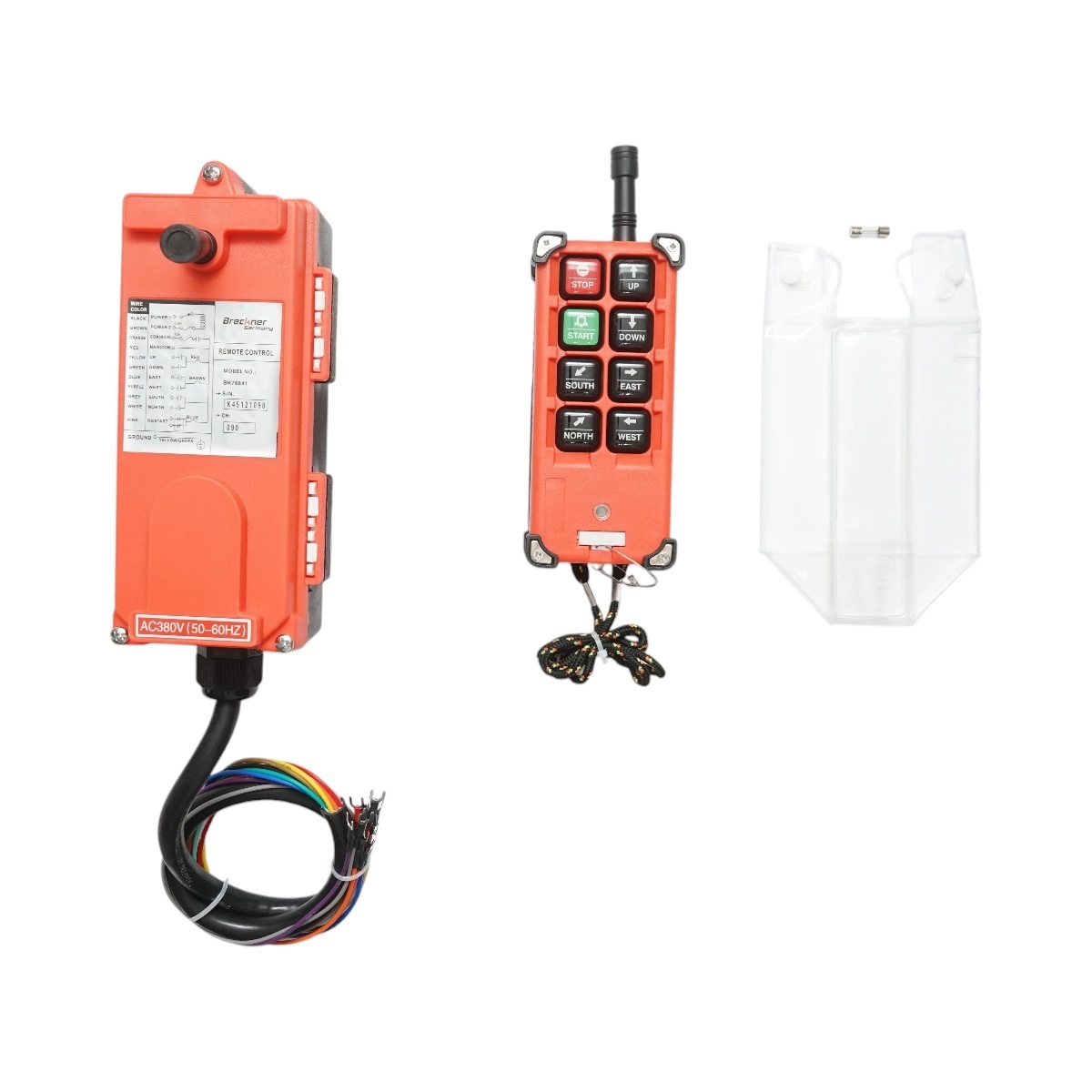 moara industriala Telecomanda industriala wireless AC 380V cu 6 comenzi IP65 Breckner Germany, BRECKNER GERMANY, BK76841