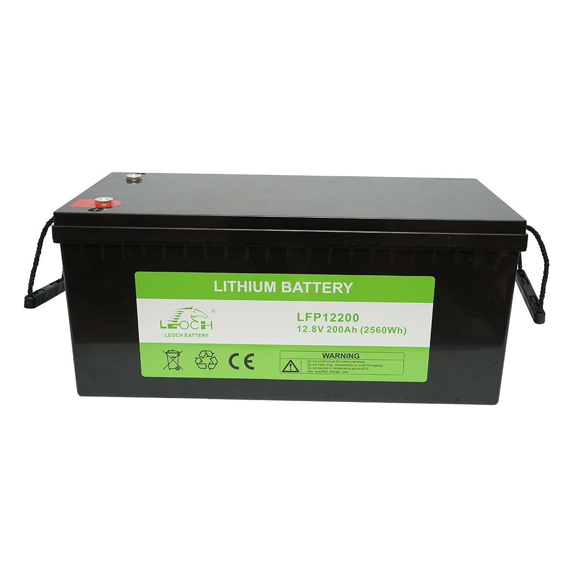 Baterie Li-ion LifePo4 12.8V 200Ah (2560Wh) LFP12200 pentru sisteme solare 522x240x224mm IP65 Leoch Battery, Cod: DISTM95