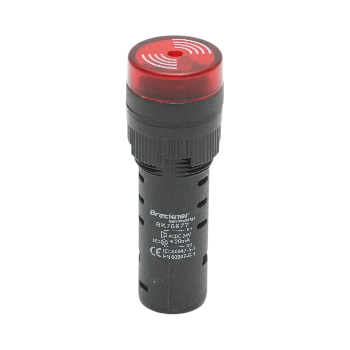banda led 24v Indicator industrial semnalizare LED cu sonerie 24V AC/DC 16mm Breckner Germany, BRECKNER GERMANY, BK76677