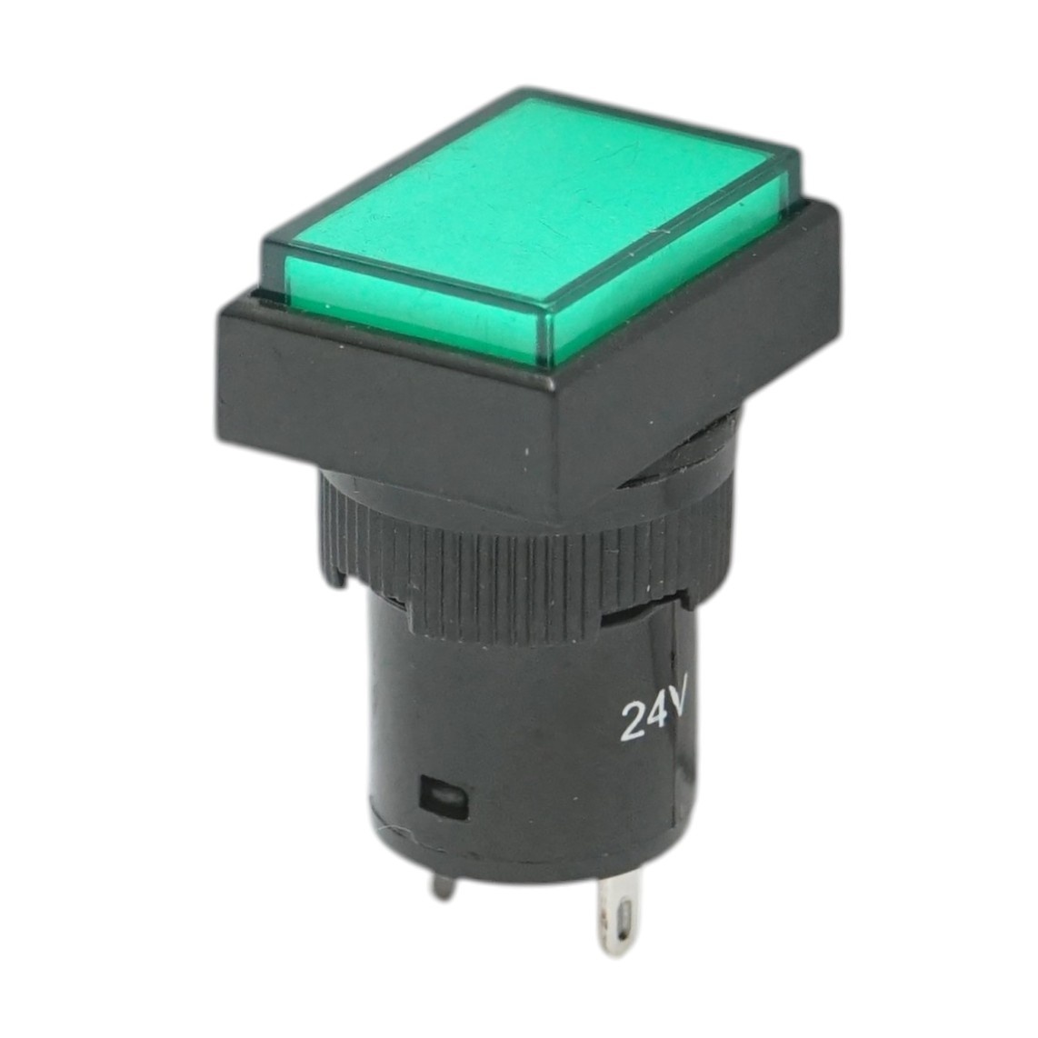 metru patrat pavele pret Indicator semnalizare industrial LED verde 24V Ø 16mm patrat Breckner Germany, BRECKNER GERMANY, BK76701