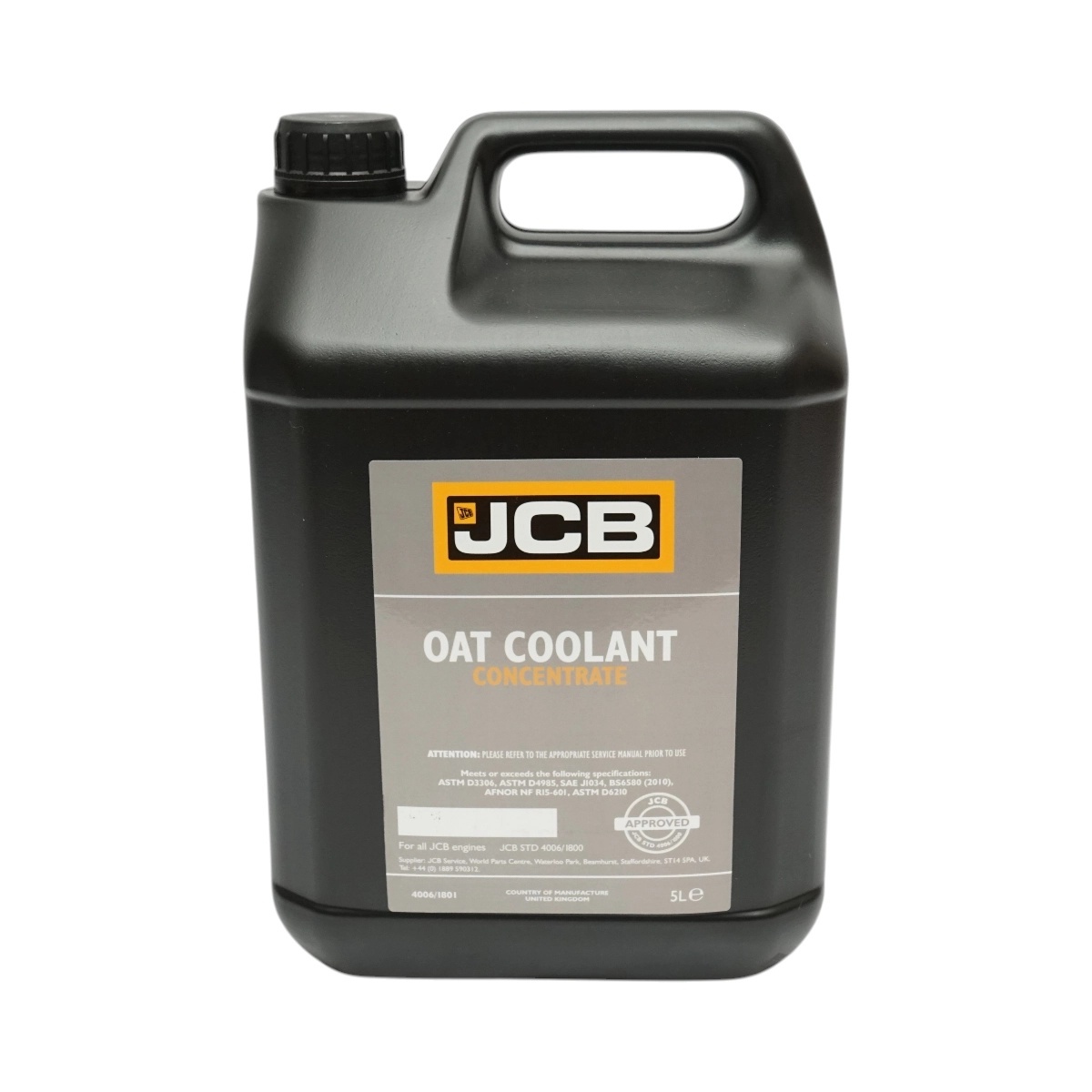 pompa alimentare jcb 3cx Antigel concentrat JCB Oat Coolant Concentrate 5L, DISUL99