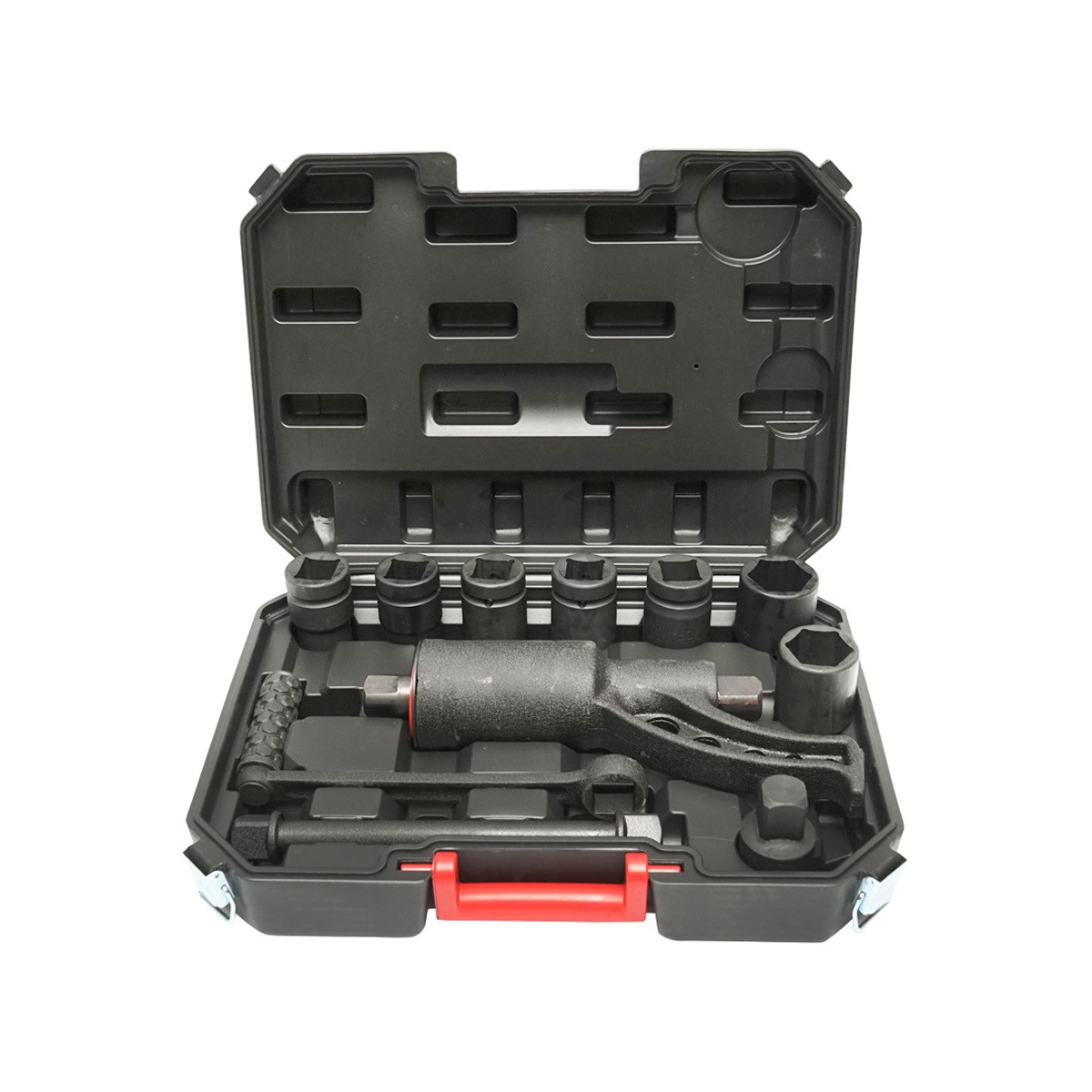 Cheie pentru desfacut roti camion, cu reductor, 2 trepte, cu tubulare, 24, 27, 30, 32, 33, 36, 38 mm, Cod: BK92507 Echivalență: DISFP13, Breckner