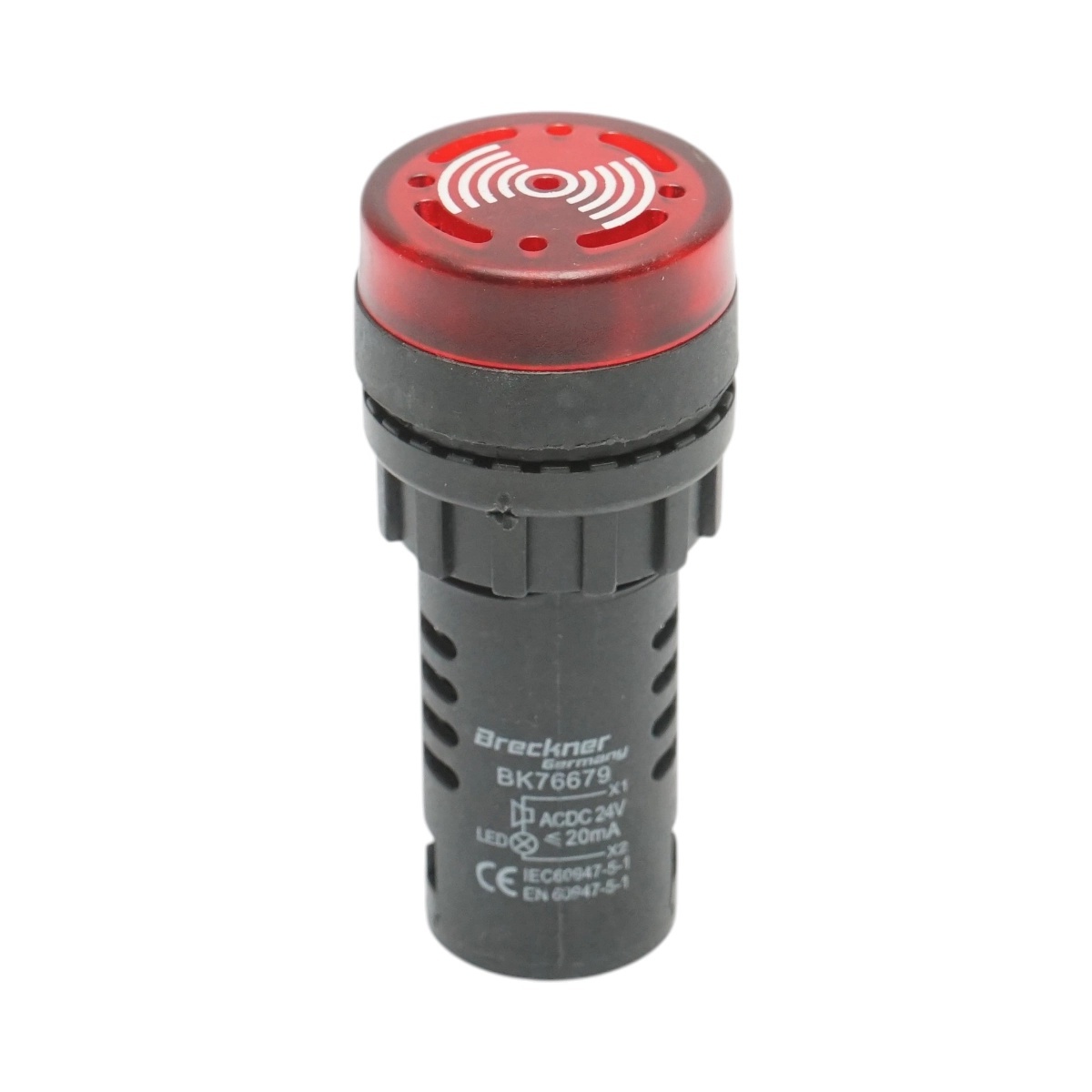 banda led 24v Indicator industrial semnalizare LED cu sonerie 24V AC/DC Ø 22mm Breckner Germany, BRECKNER GERMANY, BK76679