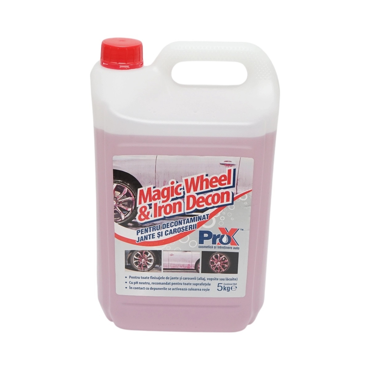 jante Solutie decontaminare jante si caroserie Magic Wheel & Iron Decon Pro-X 5kg, AAB406