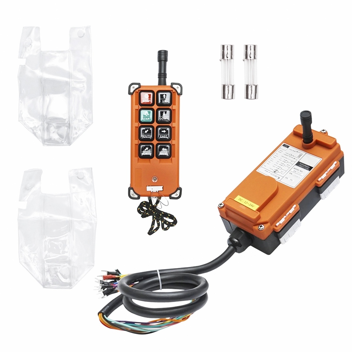 cositoare tractor Telecomanda troliu Tractor Forestier 8 butoane 12V/24V fara fir (wireless), BRECKNER GERMANY, DISPF99
