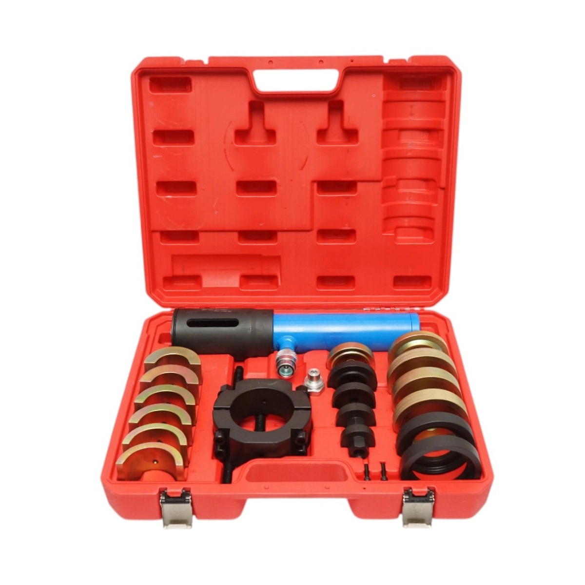 presa pentru brichete Trusa presa hidraulica bucse arc suspensie camion 24 piese Breckner Germany, BRECKNER GERMANY, BK72506