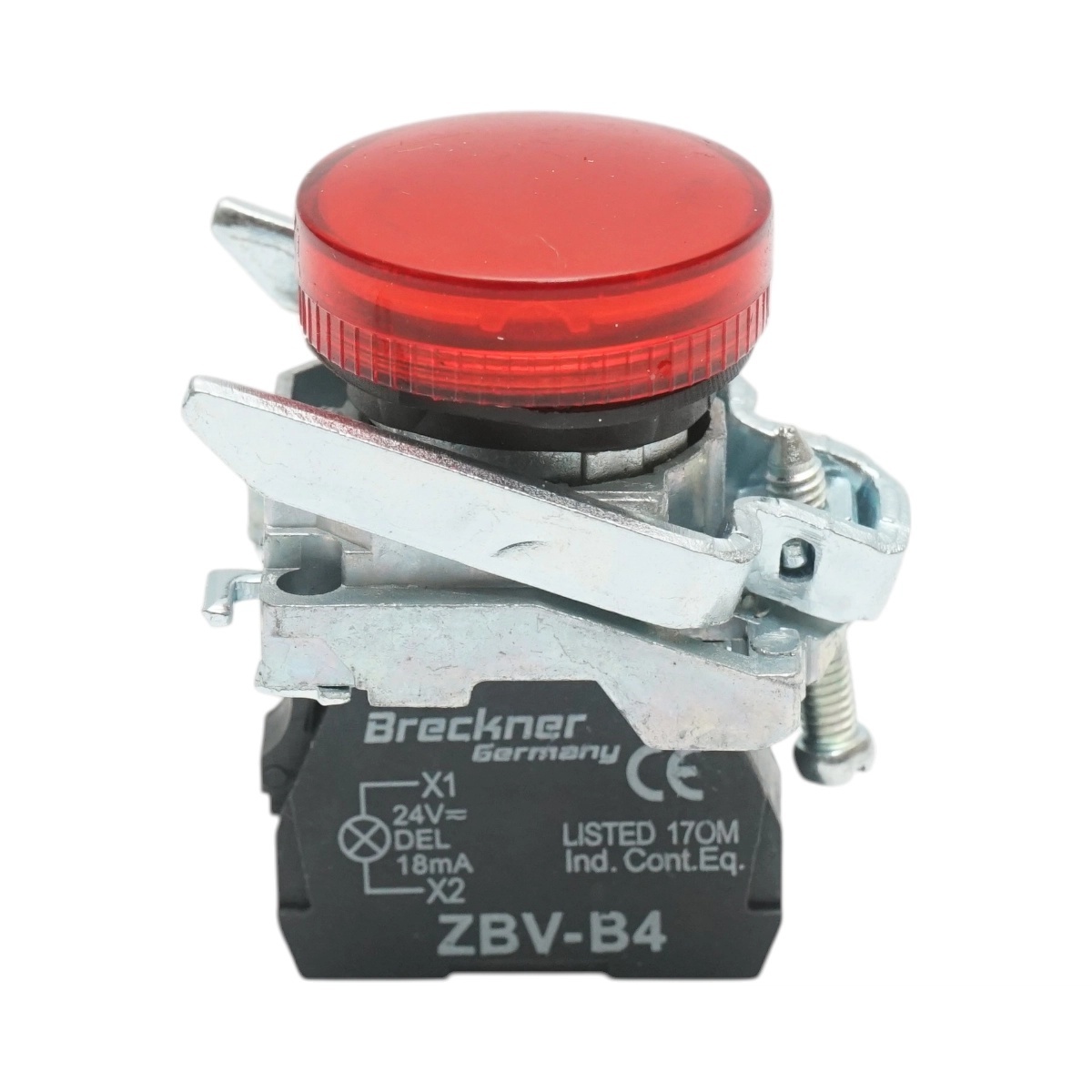 bloc masura monofazat Indicator semnalizare LED rosu 24V, 18mA, TB4 Breckner Germany, BRECKNER GERMANY, BK76498