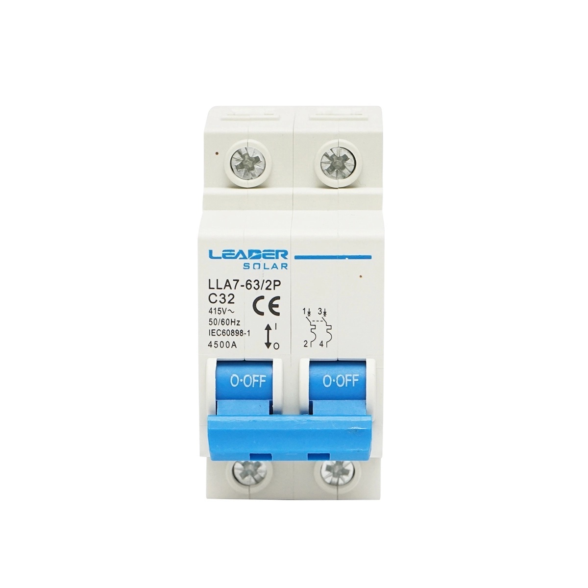 siguranta automata cu filet 32a Siguranta automata tip intreruptor 2P-32A-415VAC Leader, Leader, DISHT47