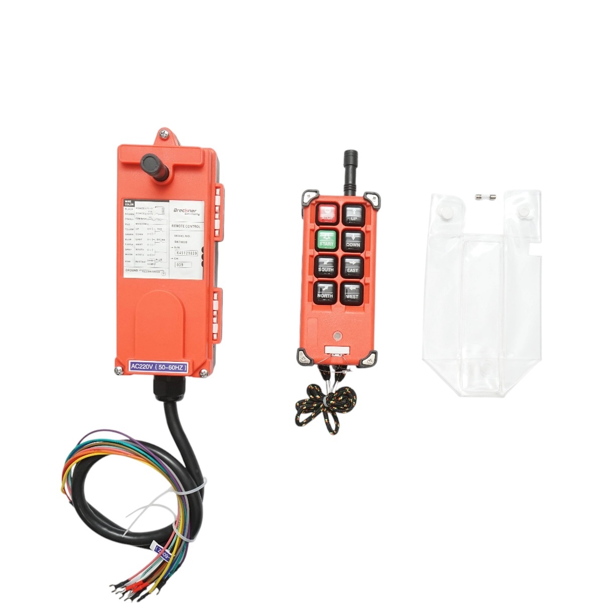 moara industriala Telecomanda industriala wireless AC 220V cu 6 comenzi IP65 Breckner Germany, BRECKNER GERMANY, BK76839