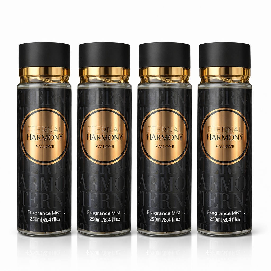 Pachet Promo 4x Body Mist Eternal Harmony 250ml – Parfum Elegant și Rafinat Unisex