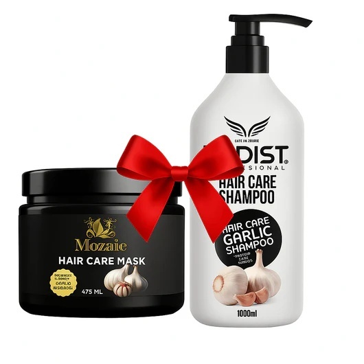Pachet Promo Redist & Mozaic – Șampon Redist 1000ml + Mască Mozaic Usturoi 475ml