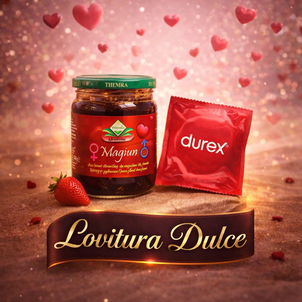 Pachetul LovituraDulce – Miere Themra 240g + Durex Feel Thin
