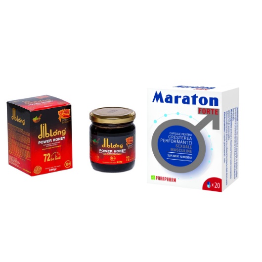 achet Energie & Performanță MAX – Diblong Power Honey 240g + Maraton Forte