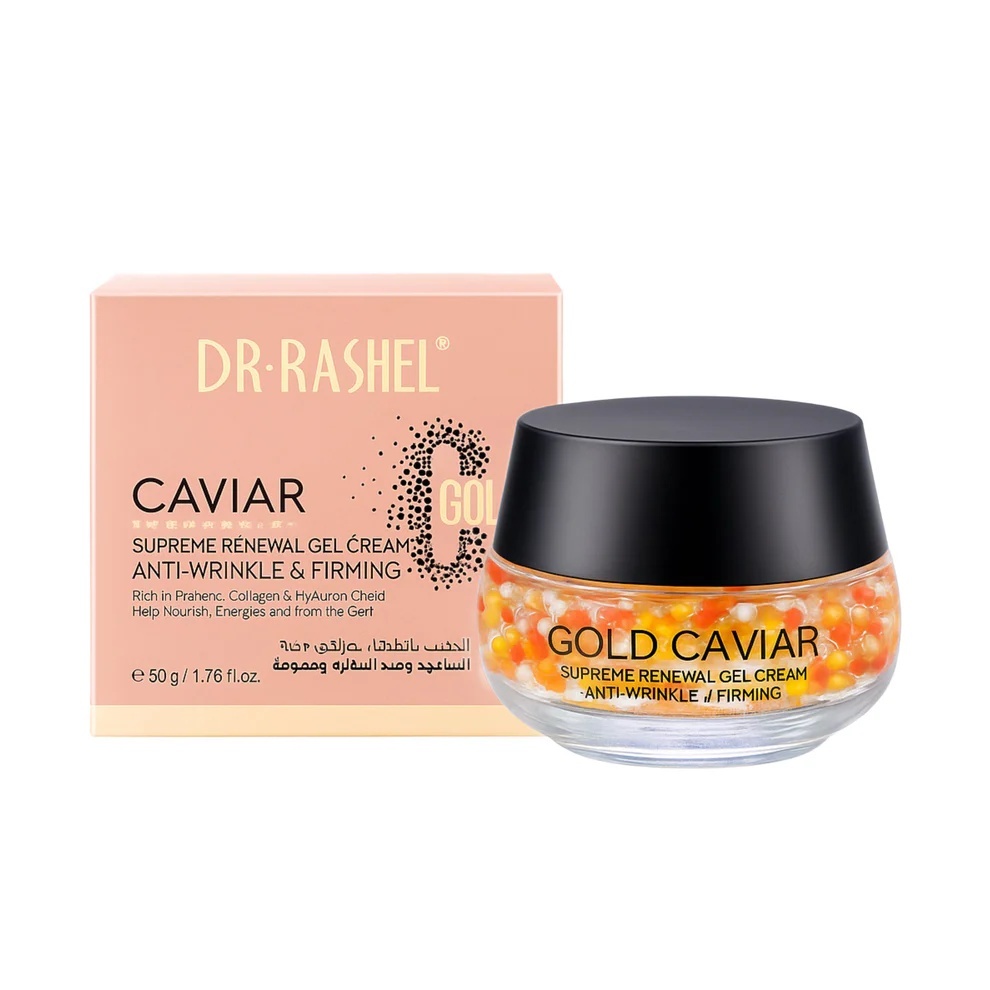 Dr. Rashel Cremă regeneratoare cu Gold Caviar și colagen 50 ml